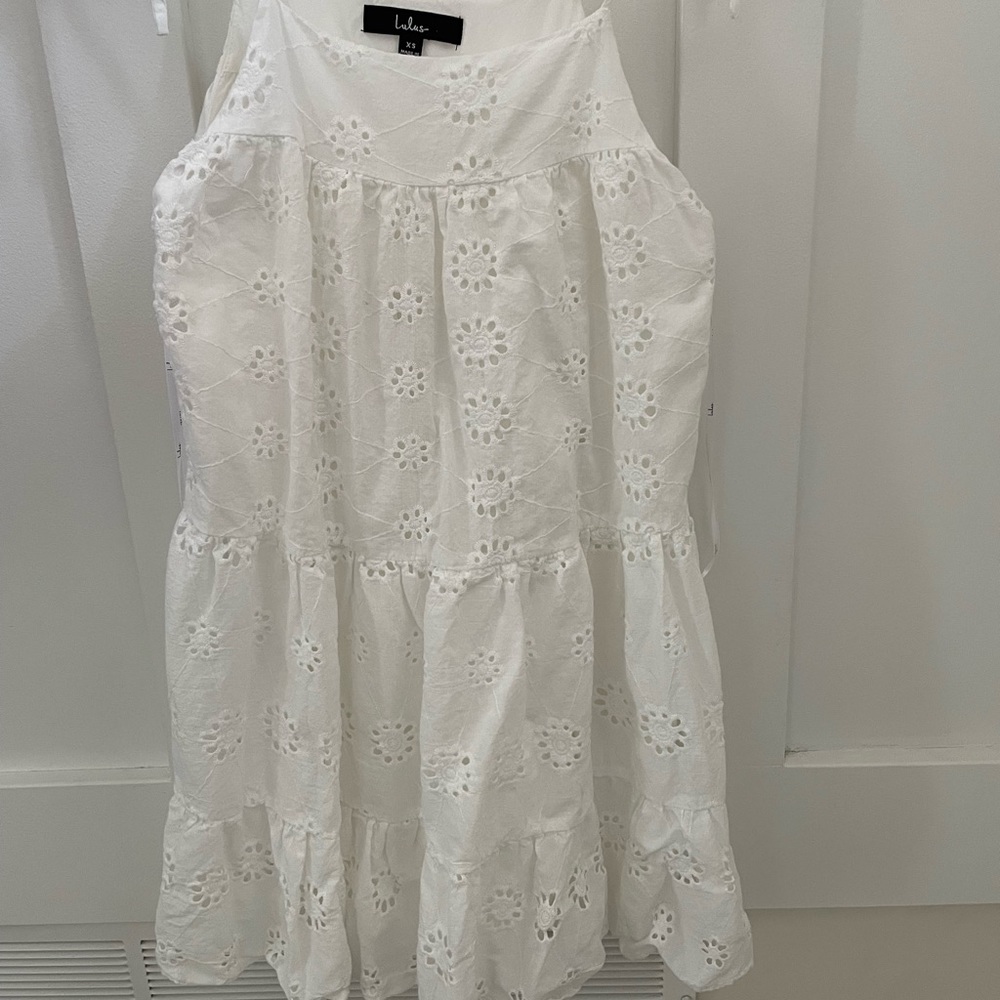 White summer dress